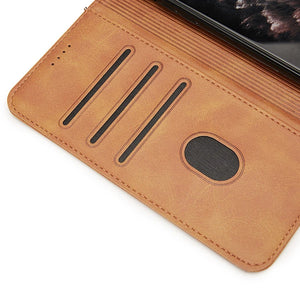 Premium Folio Flip Wallet Case for iPhone
