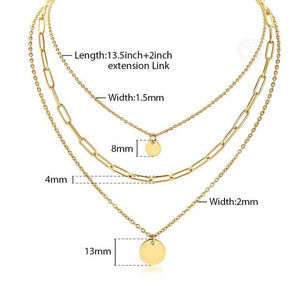 Gorgeous Multi Layered Pendant Necklace