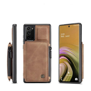 Luxury PU Leather Wallet Case for Samsung Galaxy