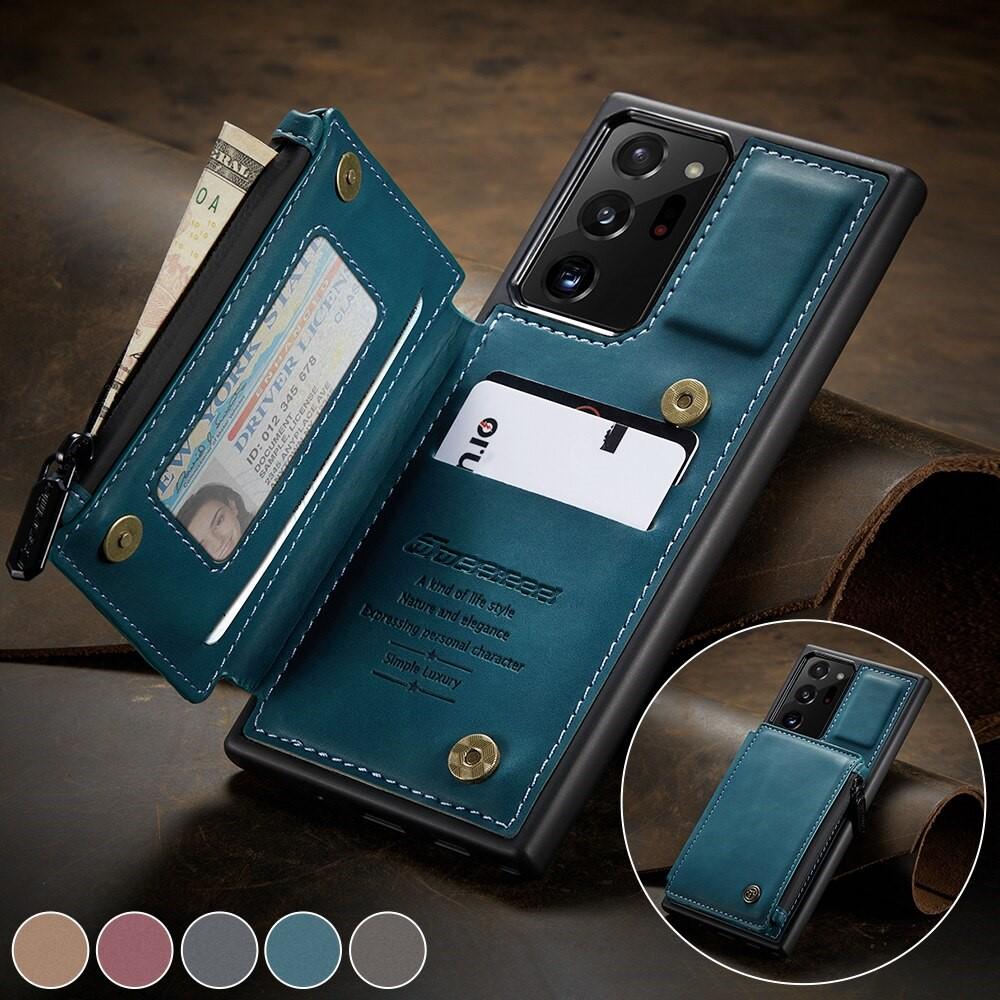 Luxury PU Leather Wallet Case for Samsung Galaxy Smartphones