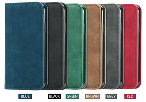 Luxury PU Leather Wallet Flip Cases for Google Pixel
