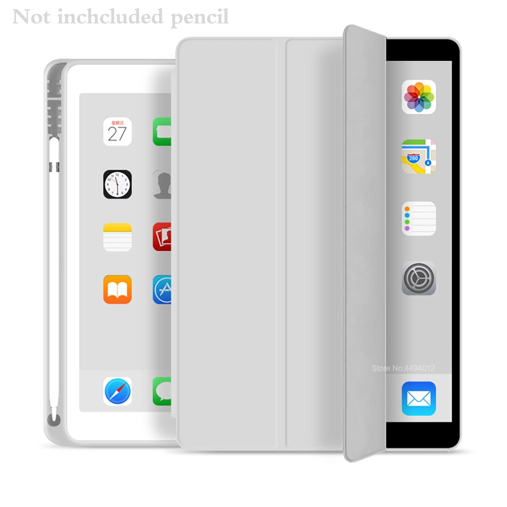 Premium Flip Case for iPad - With Pencil Holder