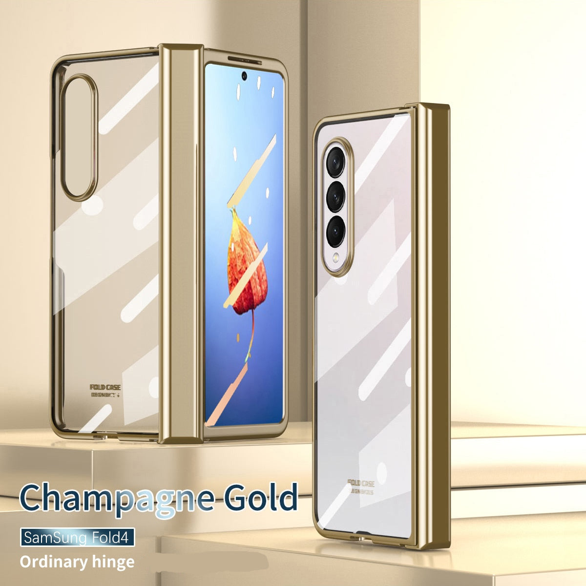 Luxury Transparent Case for Samsung Galaxy Z Fold 4 5G