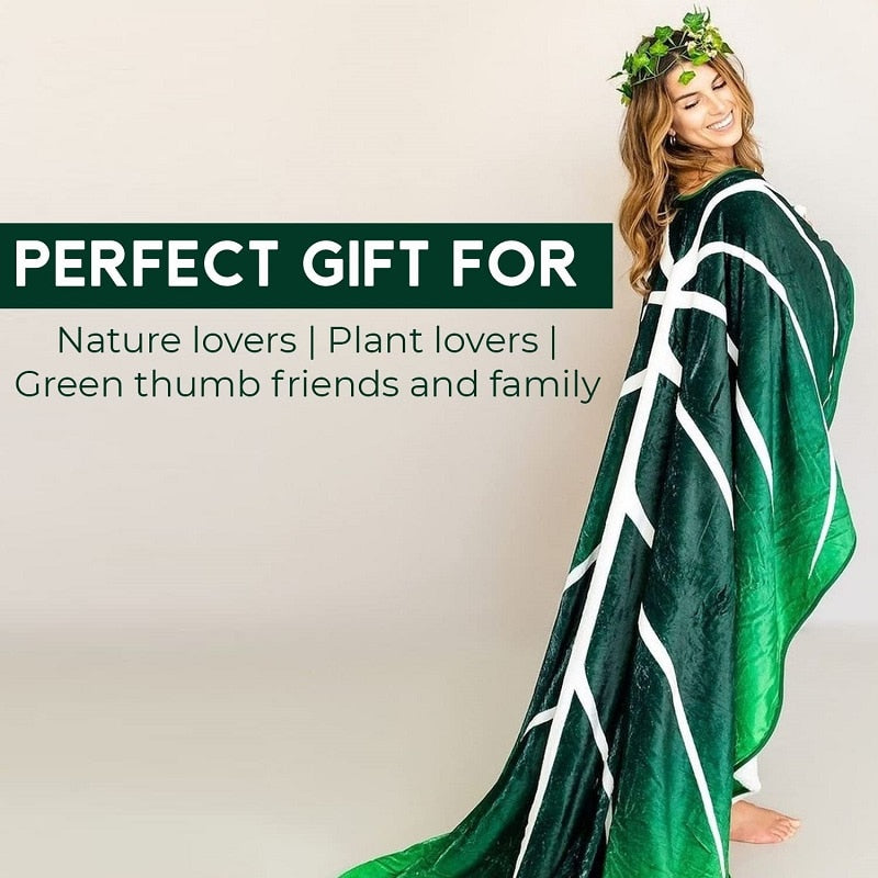 Premium Gloriosum Giant Leaf Blanket