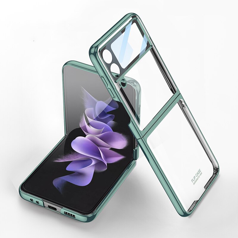 Luxury Transparent Cases for Samsung Galaxy Z Flip 4 5G