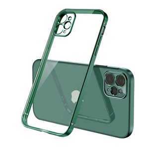 Luxury Silicone Transparent Case For iPhone