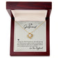 Gorgeous Premium Love Knot Necklace: To My Girlfriend