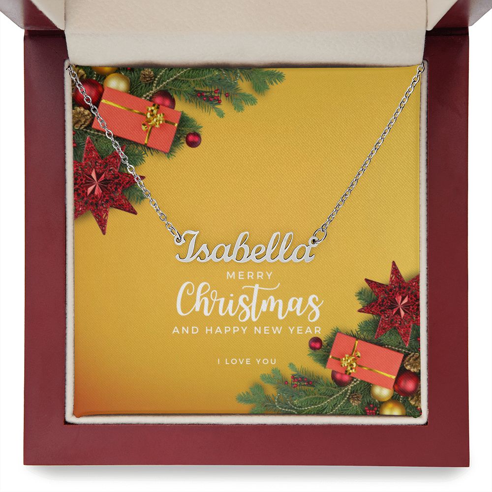 Premium Gorgeous Custom Name Necklace for Christmas