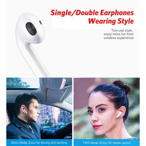 Wireless Earbuds for iPhone and Android - Bluetooth Earbuds
