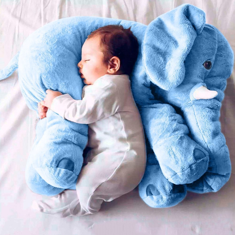 Adorable Elephant Stuffed Plush Toy Baby Pillow
