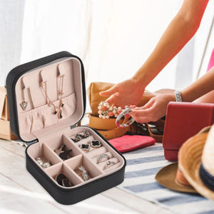 Gorgeous Travel Portable Jewelry Box Storage Organizer Case