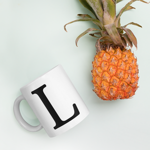 Premium Initial Alphabet Letter Mugs