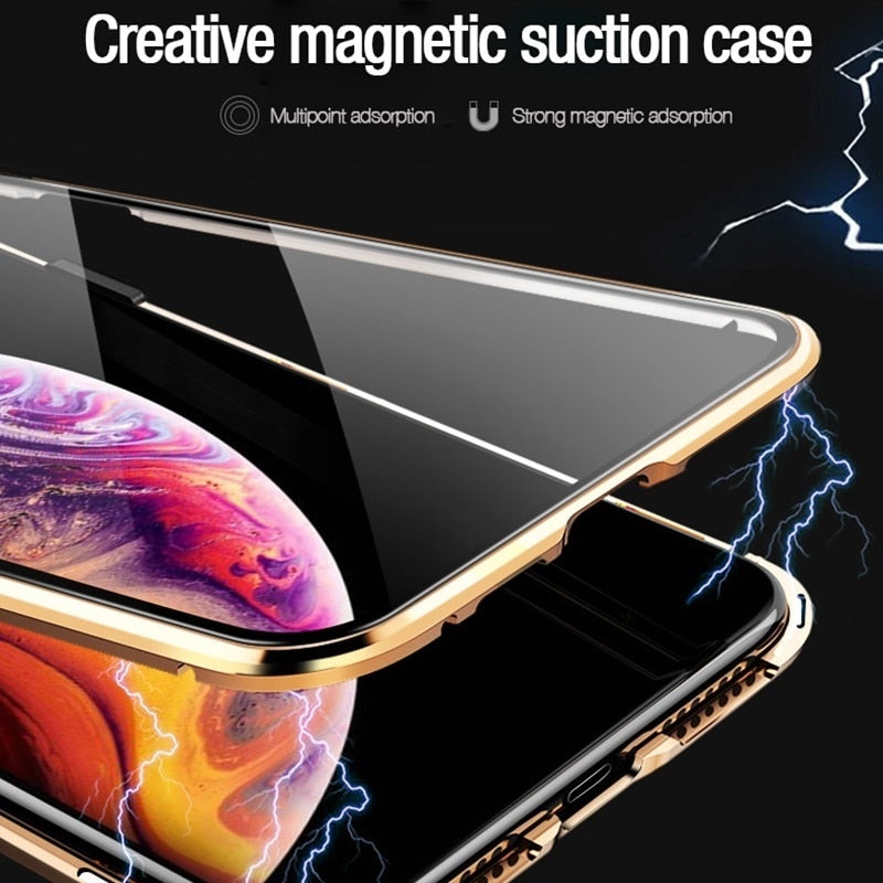 Gorgeous Privacy Anti-Peep Magnetic Case for iPhones