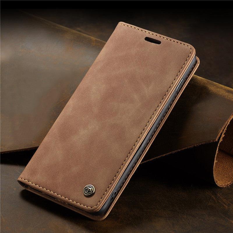 Luxury PU Leather Wallet Flip Case for Samsung Galaxy Smartphones