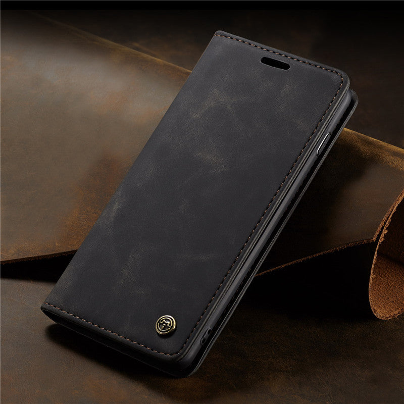 Luxury PU Leather Wallet Flip Case for Samsung Galaxy Smartphones