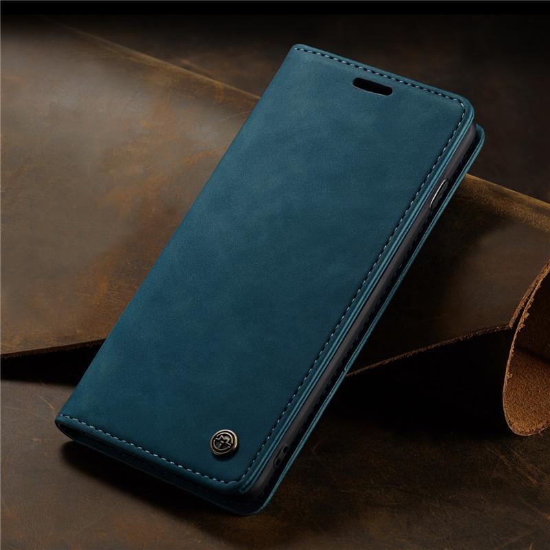 Luxury PU Leather Wallet Flip Case for iPhone