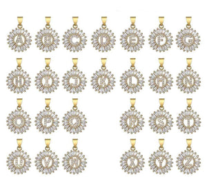 Gorgeous Initials - Letter Pendant Necklaces