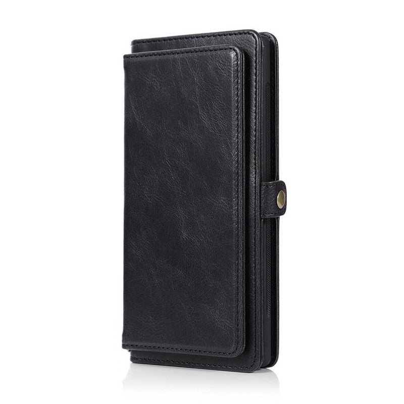 Premium PU Leather Detachable Wallet Flip Case for Samsung Galaxy