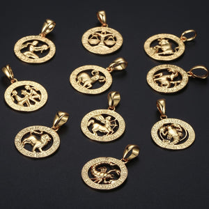 Gorgeous Zodiac Sign Pendant Necklaces