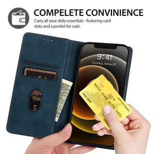 Luxury PU Leather Wallet Flip Cases For Samsung Galaxy