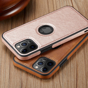 Luxury PU Leather Case for iPhone