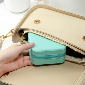 Gorgeous Travel Portable Jewelry Box Storage Organizer Case