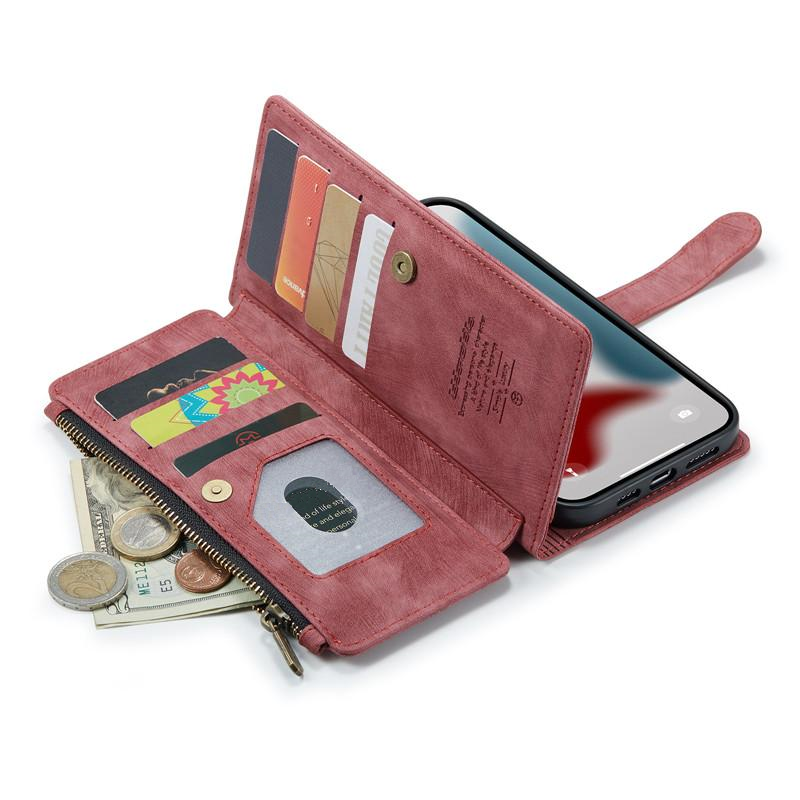 Luxury PU Leather Versatile Wallet Flip Case for iPhone