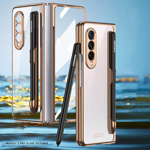 Luxury Transparent Cases for Samsung Galaxy Z Fold 3 5G