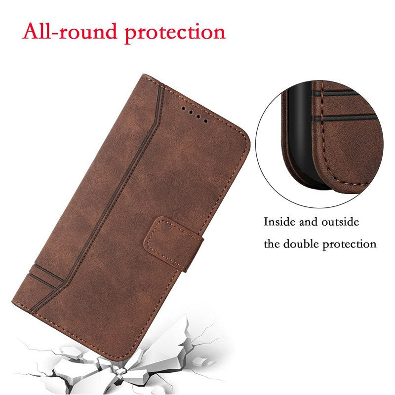 Gorgeous Premium PU Leather Wallet Flip Case for Oneplus Smartphones