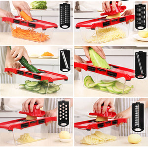 Mandoline Slicer - Multi-Functional Vegetable Slicer
