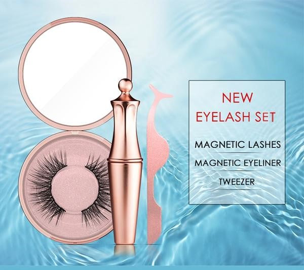 Magnetic Eyelashes & Magnetic Eyeliner Set